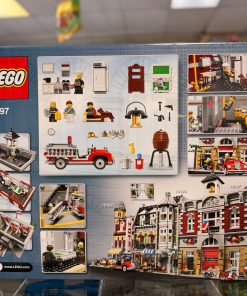 LEGO Fire Brigade 10197 Modular Building sealed box, view 2