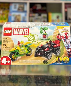 LEGO Marvel Spin and Electro Dinosaur Vehicle Chase 11198
