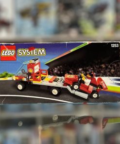 Alternative view of LEGO Town Shell Car Transporter 1253
