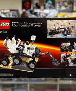 Alternative view of LEGO Ideas NASA Mars Science Laboratory Curiosity Rover 21104