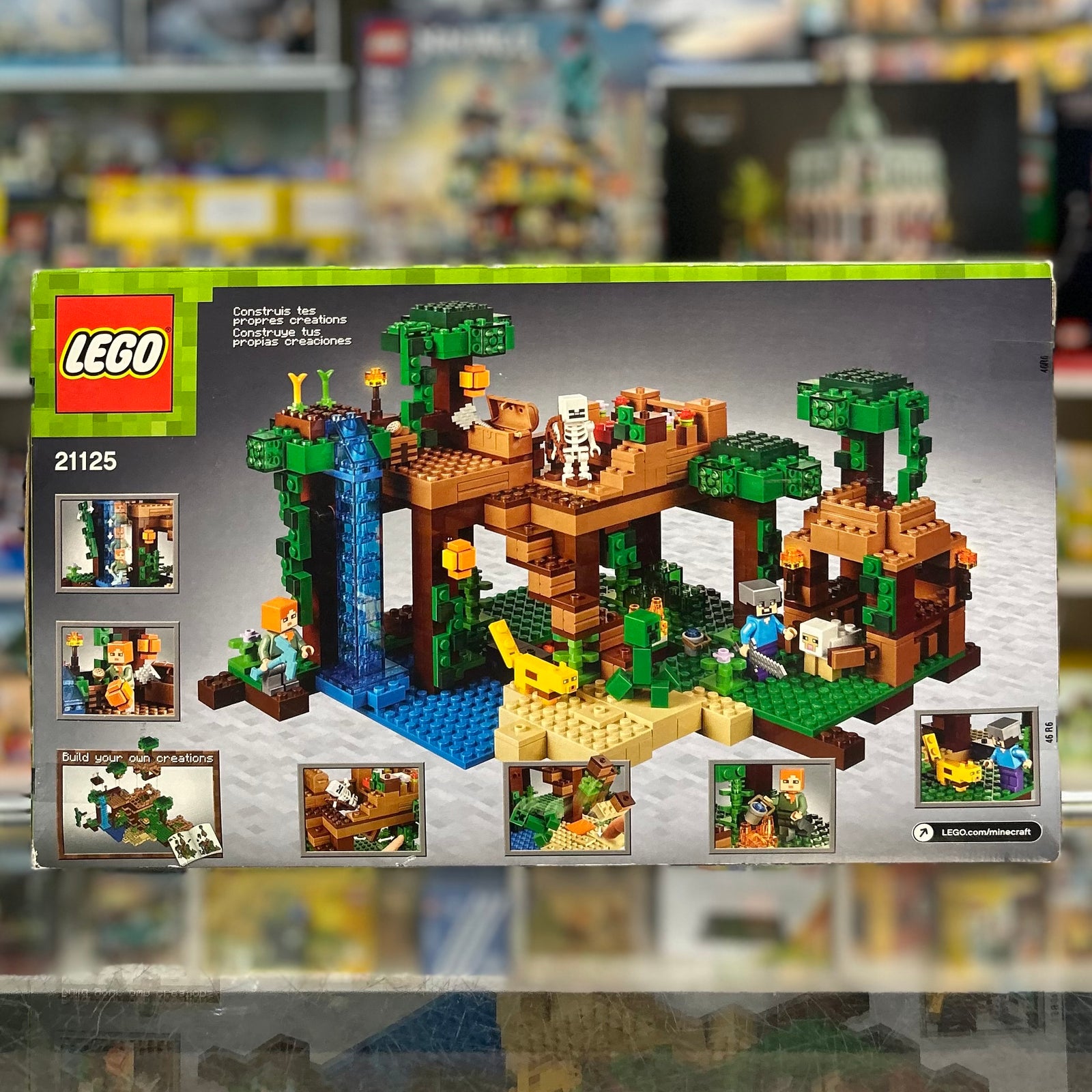 LEGO Minecraft The Jungle Tree House 21125 2 LEGO Minecraft The Jungle Tree House 21125 – photo 2