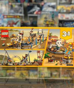 LEGO Creator 3-in-1 Pirate Roller Coaster 31084 sealed box, view 2