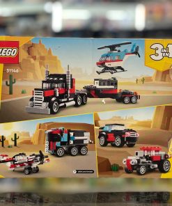 LEGO Creator 3-in-1 Flatbed Truck with Helicopter 31146 – photo 2