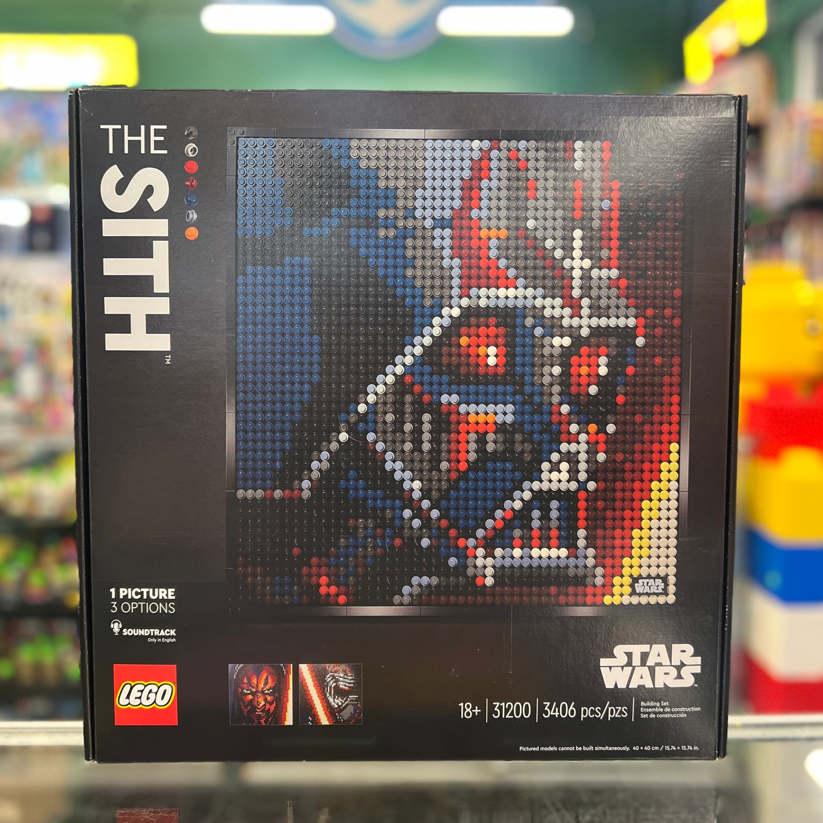 LEGO Art Star Wars The Sith 31200 1 LEGO Art Star Wars The Sith 31200