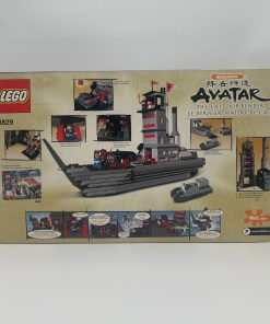 Alternative view of LEGO Avatar: The Last Airbender Fire Nation Ship 3829
