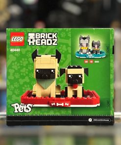 Alternative view of LEGO BrickHeadz German Shepherd & Puppy 40440