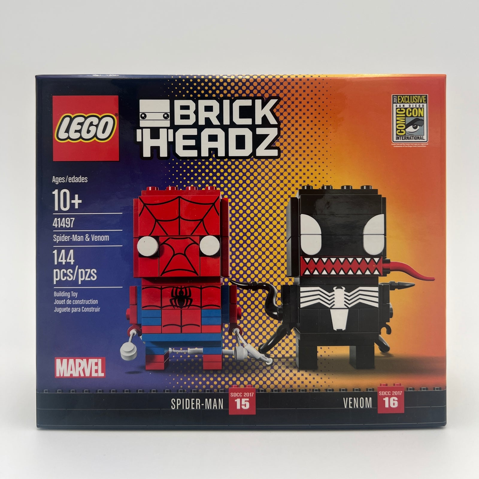 LEGO BrickHeadz Spider-Man & Venom – San Diego Comic-Con 2017 Exclusive 41497 1 LEGO BrickHeadz Spider-Man & Venom – San Diego Comic-Con 2017 Exclusive 41497