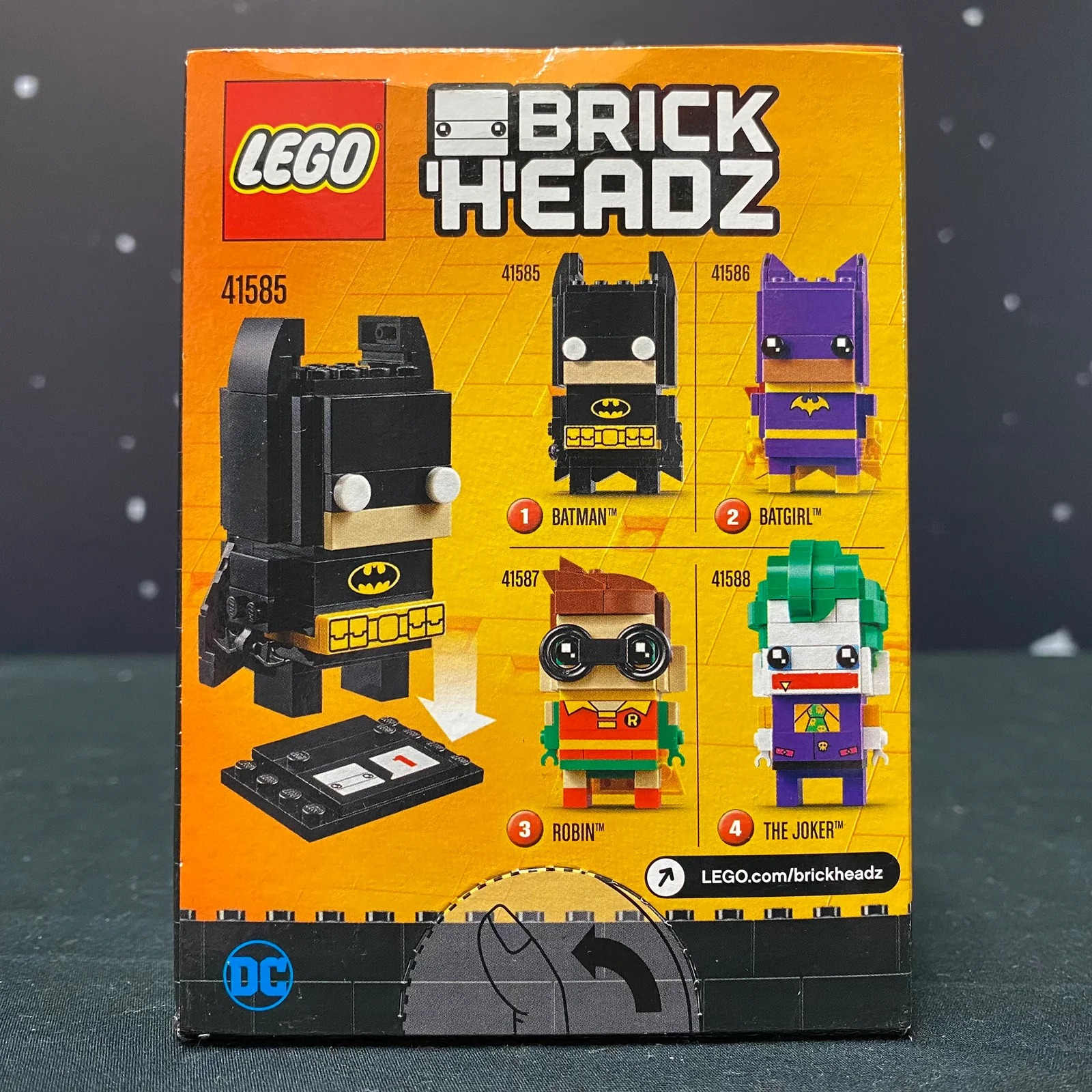LEGO BrickHeadz Batman 41585 2 LEGO BrickHeadz Batman 41585 – photo 2