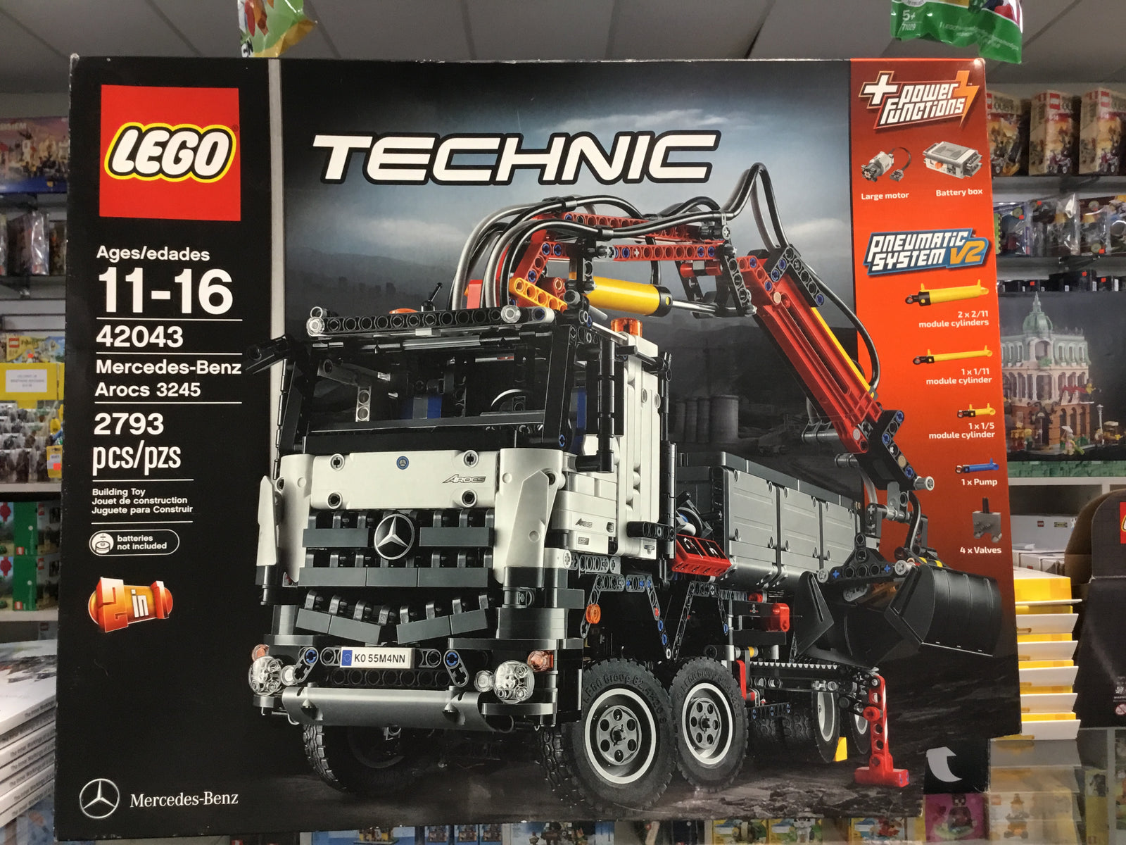 LEGO Technic Mercedes-Benz Arocs 3245 42043 1 LEGO Technic Mercedes-Benz Arocs 3245 42043