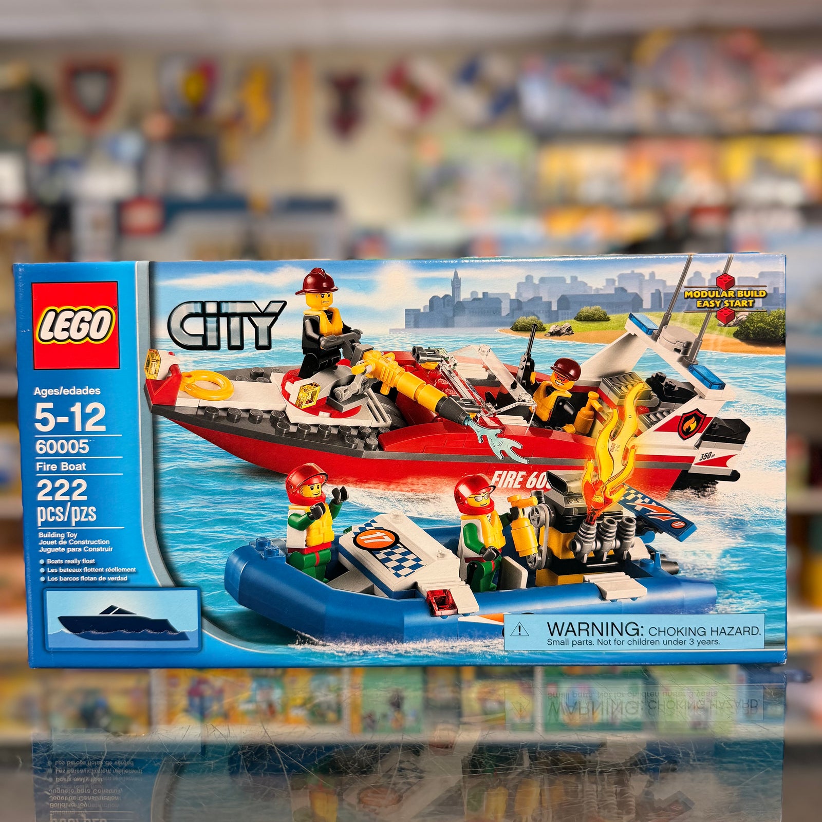 LEGO City Fire Boat 60005 1 LEGO City Fire Boat 60005