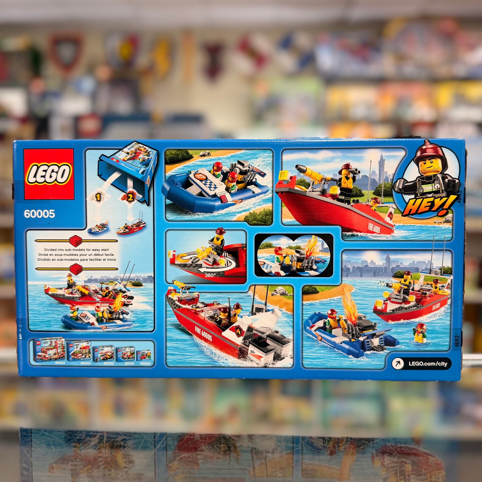 LEGO City Fire Boat 60005 2 LEGO City Fire Boat 60005 – photo 2