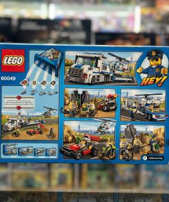 Alternative view of LEGO City Helicopter Transporter 60049