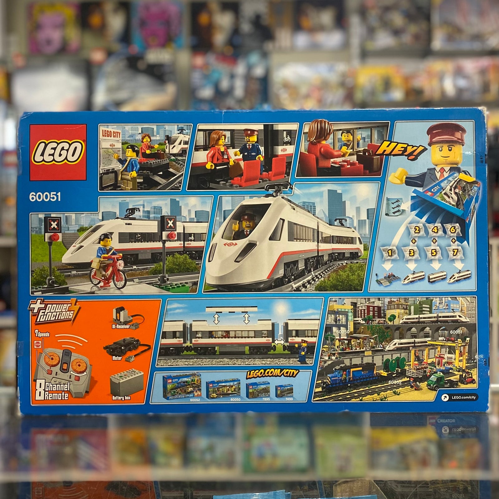 LEGO City High-speed Passenger Train 60051 2 LEGO City High-speed Passenger Train 60051 – photo 2