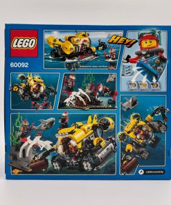 Alternative view of LEGO City Deep Sea Submarine 60092