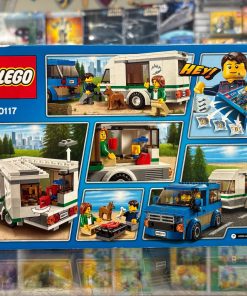 Alternative view of LEGO City Van & Caravan 60117