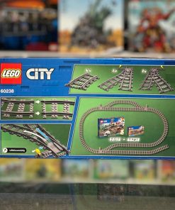 Alternative view of LEGO City Switch Tracks 60238