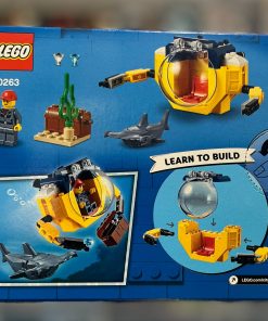 Alternative view of LEGO City Ocean Mini-Submarine 60263