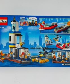 Alternative view of LEGO City Seaside Police and Fire Mission 60308