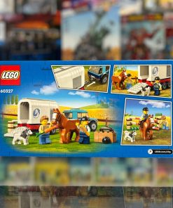 Alternative view of LEGO City Horse Transporter 60327