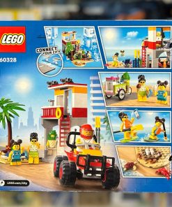 Alternative view of LEGO City Beach Lifeguard Station 60328