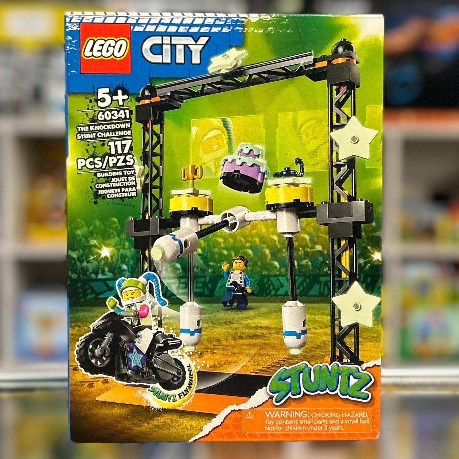 LEGO City The Knockdown Stunt Challenge 60341 1 LEGO City The Knockdown Stunt Challenge 60341