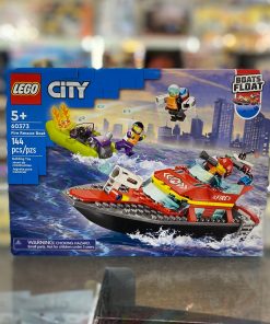 LEGO City Fire Rescue Boat 60373