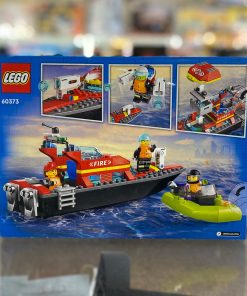 LEGO City Fire Rescue Boat 60373 - Image 2