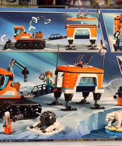 Alternative view of LEGO City Arctic Explorer Truck and Mobile Lab 60378