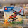 LEGO City Fire Rescue Helicopter 60411