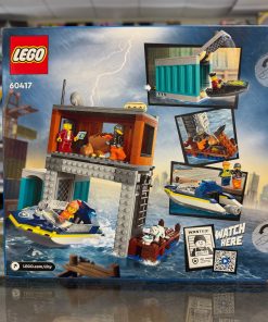 Alternative view of LEGO City Police Speedboat and Crooks' Hideout 60417