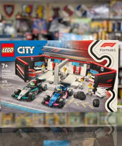 LEGO City F1 Garage & Mercedes-AMG & Alpine Cars 60444