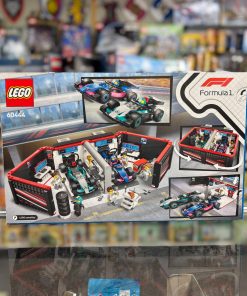 Alternative view of LEGO City F1 Garage & Mercedes-AMG & Alpine Cars 60444
