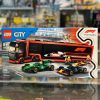 LEGO City F1 Truck with RB20 & AMR24 F1 Cars 60445