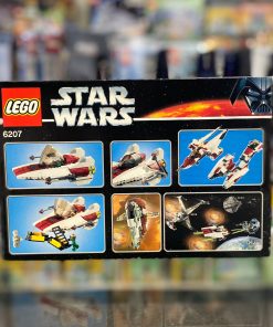 Alternative view of LEGO Star Wars A-wing Fighter 6207
