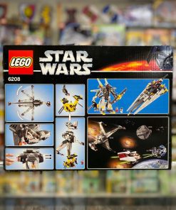Alternative view of LEGO Star Wars B-wing Fighter 6208