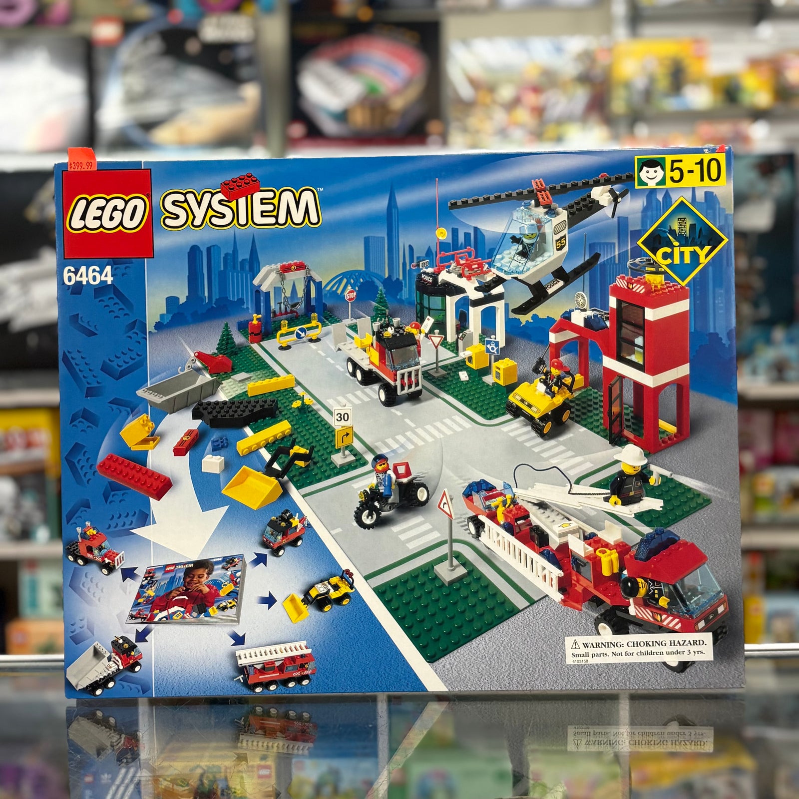 LEGO Town Super Rescue Complex 6464 1 LEGO Town Super Rescue Complex 6464