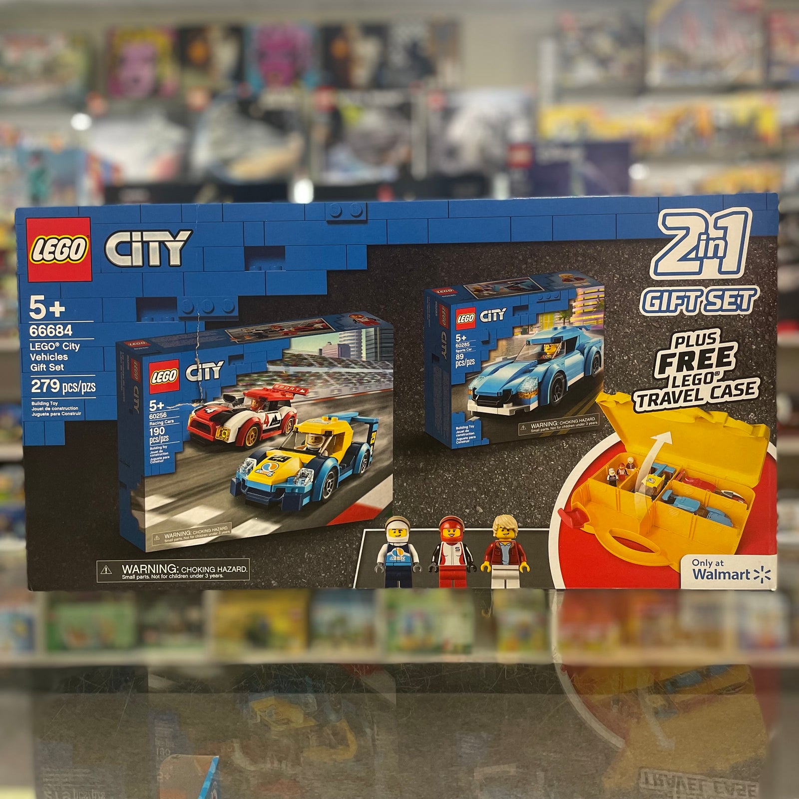 LEGO City Vehicles Gift Set 2-in-1 (60256, 60285 with Storage Case) 66684 1 LEGO City Vehicles Gift Set 2-in-1 (60256, 60285 with Storage Case) 66684