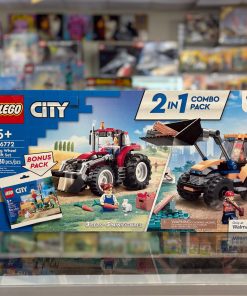 LEGO City Big Wheel Gift Set 2-in-1 Combo Pack 66772
