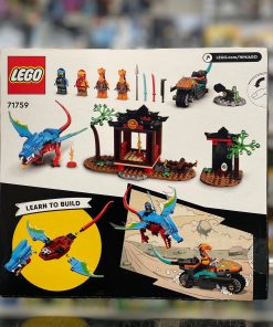 LEGO NINJAGO Ninja Dragon Temple 71759 sealed box, view 2
