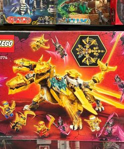 Alternative view of LEGO NINJAGO Lloyd's Golden Ultra Dragon 71774