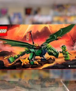 LEGO NINJAGO Lloyd's Green Forest Dragon 71829 sealed box, view 2