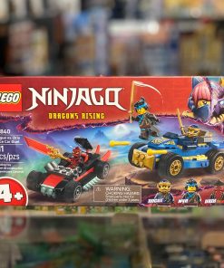 LEGO NINJAGO Rogue vs. Drix Race Car Duel 71840