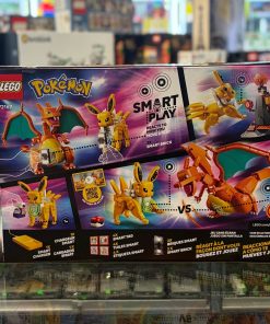 LEGO Pokémon SMART Play Charizard vs. Jolteon Ultimate Battle 72167 sealed box, view 2