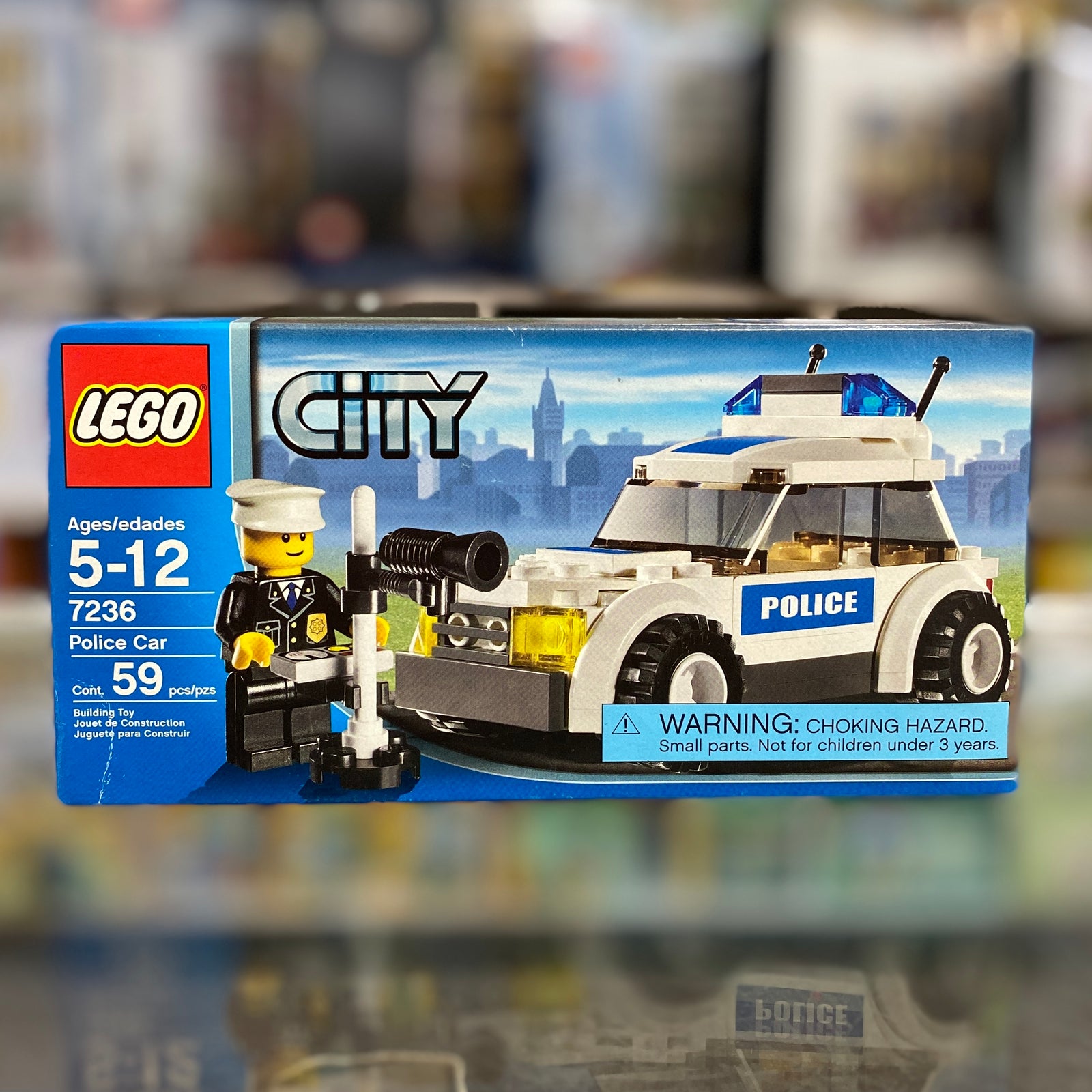 LEGO City Police Car 7236 1 LEGO City Police Car 7236