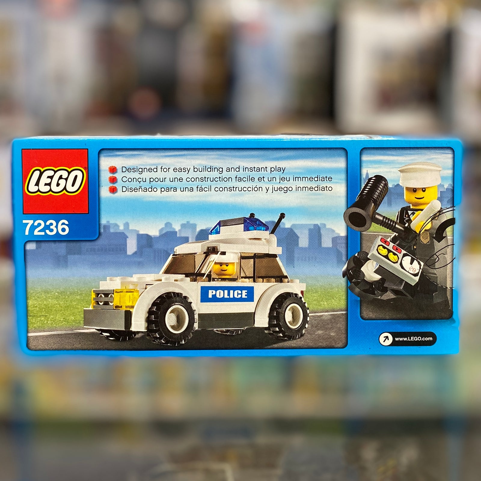 LEGO City Police Car 7236 2 LEGO City Police Car 7236 - Image 2