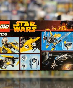 Alternative view of LEGO Star Wars Jedi Starfighter & Vulture Droid 7256