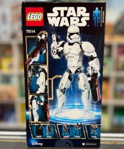 Alternative view of LEGO Star Wars First Order Stormtrooper Buildable Figure 75114