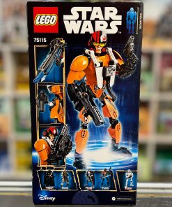 Alternative view of LEGO Star Wars Poe Dameron Buildable Figure 75115