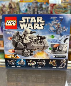 Alternative view of LEGO Star Wars First Order Snowspeeder 75126