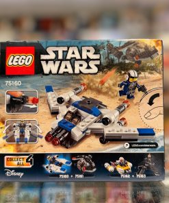 Alternative view of LEGO Star Wars U-Wing Microfighter 75160